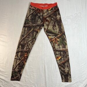 Huntworth Men's Camo Leggings Base Layer Thermal Hunting Realtree Xtra Pants